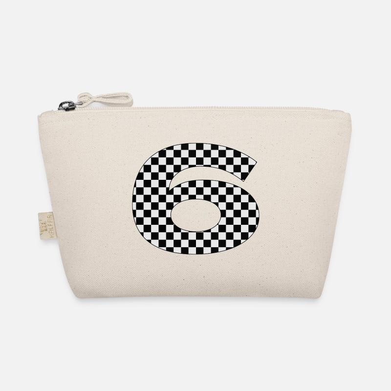 Checkerboard Pattern 6 Organic Pouch