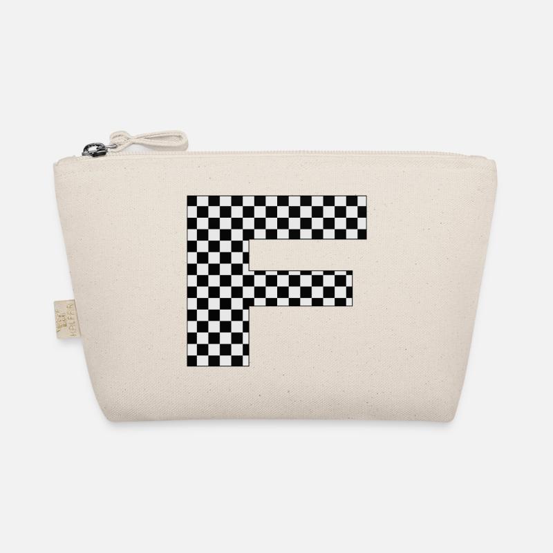 checkerboard pattern n— Organic Pouch