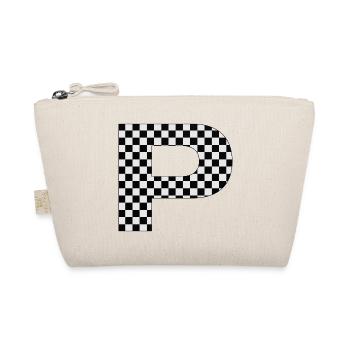 P – Déclaration de typographie en damier - Trousse biologique - nature - Devant