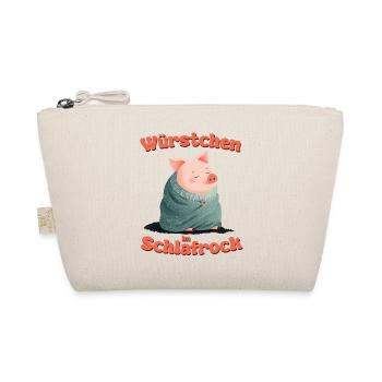 Würstchen im Schlafrock - Bio-Täschchen - Natur - Vorne
