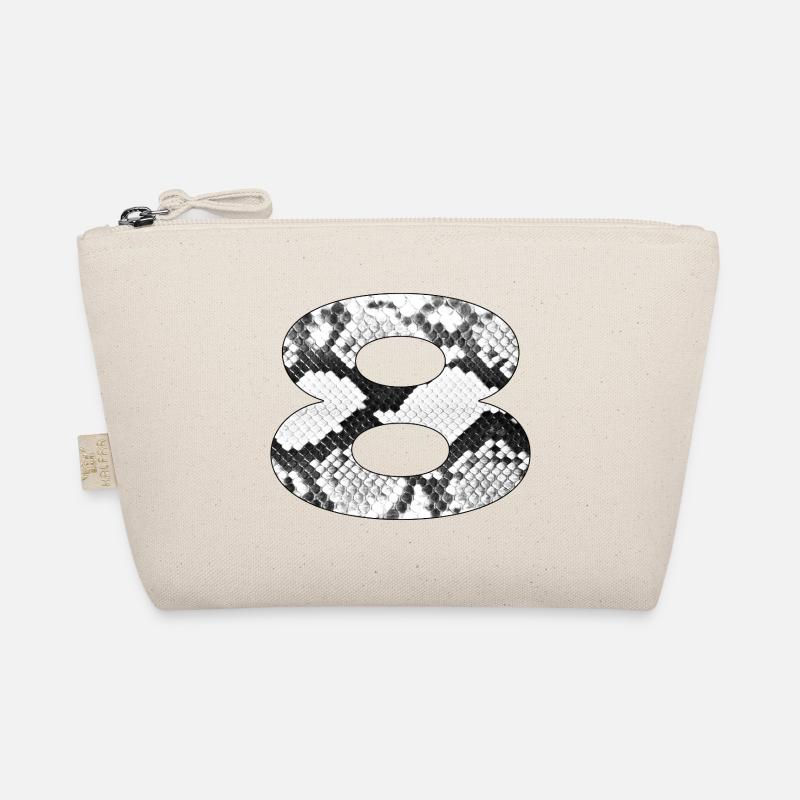 Snake pattern number 8 Organic Pouch