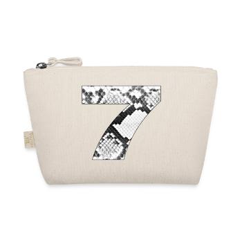 Snake Pattern Number 7 - Organic Pouch - nature - Front