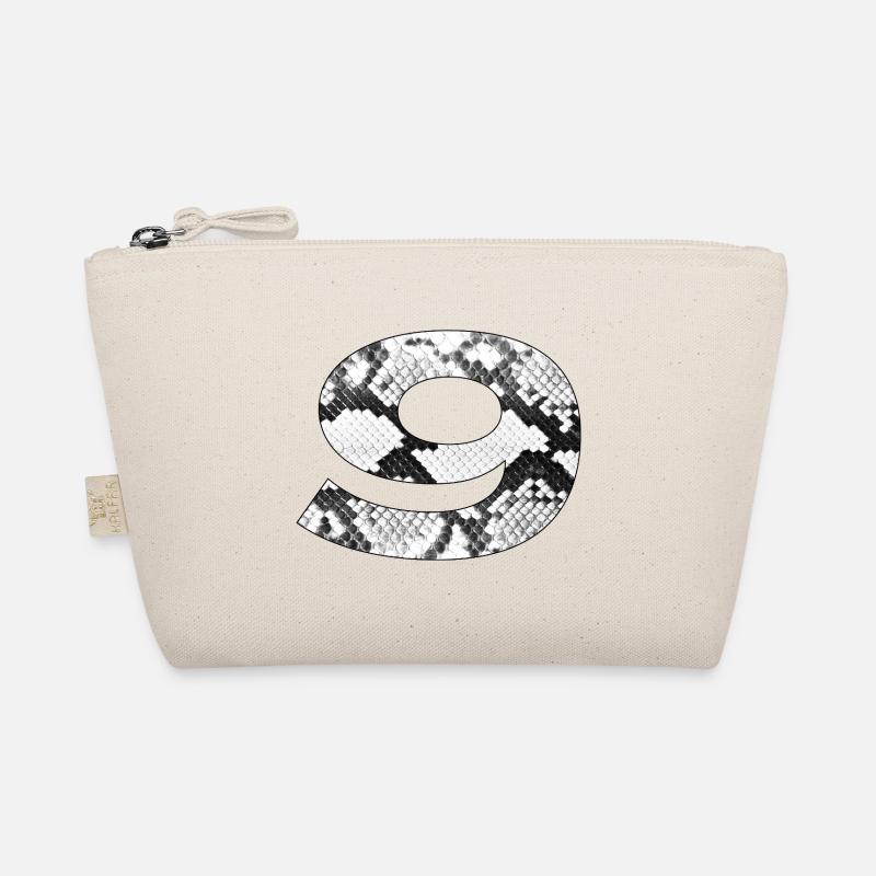 Snake Skin Pattern Number 9 Organic Pouch
