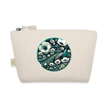 Paon mystique dans un paysage de rêve floral - Trousse biologique - nature - Devant