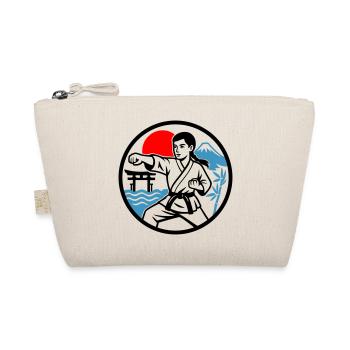 Karate and Nature - Bio-Täschchen - Natur - Vorne