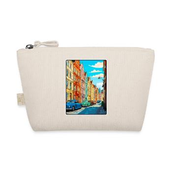 Grunerlokka Norway Vintage Travel Poster Cityscape - Organic Pouch - nature - Front