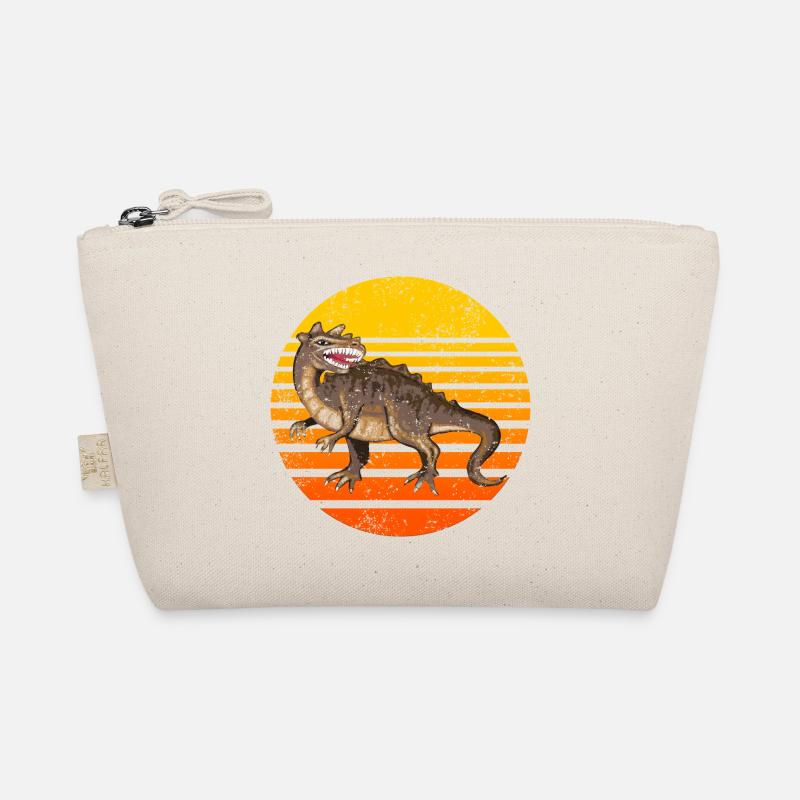 Dinosaure Coucher De Soleil Design Trousse biologique