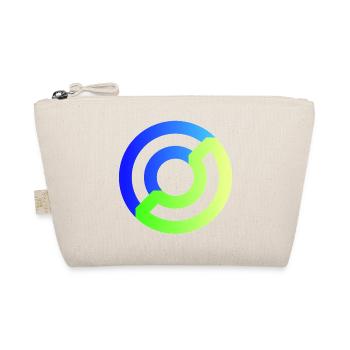 Futuristic Spiral Abstract Design - Organic Pouch - nature - Front