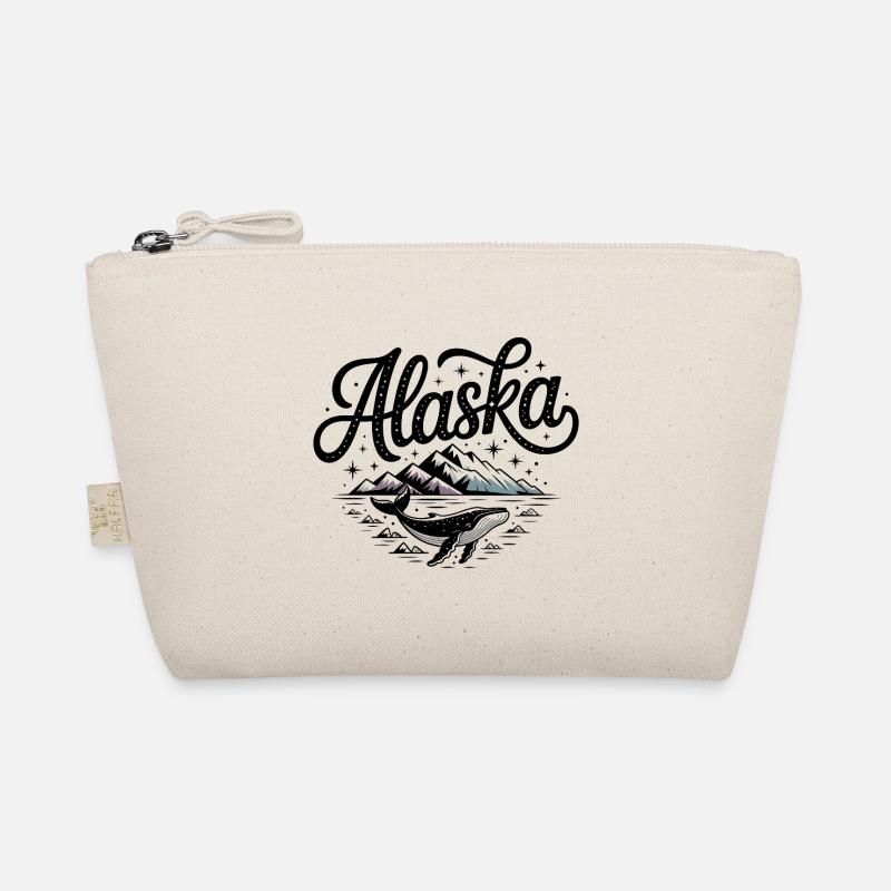 Alaska - Souvenir USA State Design Bio-Täschchen