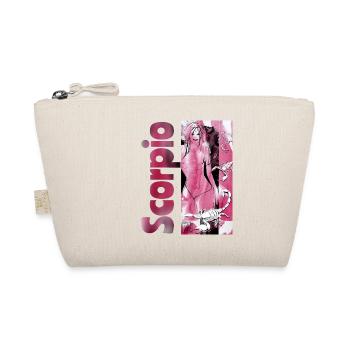 Signe du zodiaque Scorpion Aquarelle - Trousse biologique - nature - Devant