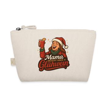 Mom needs her mulled wine - Organic Pouch - nature - Front