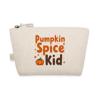 Pumpkin Spice Kid Spruch Zitat                  - Bio-Täschchen - Natur - Vorne