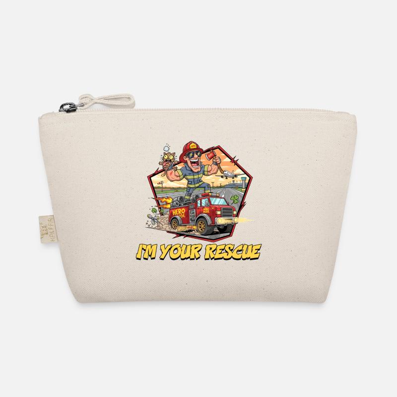 Rescue Firefighter Abenteuer-Design Bio-Täschchen