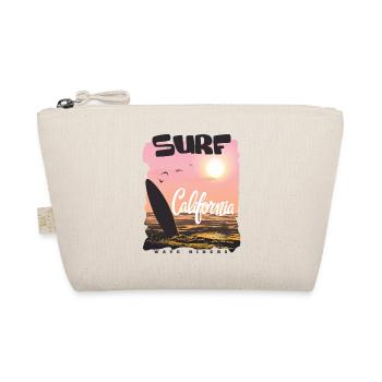 California Surfer Sunset - Organic Pouch - nature - Front