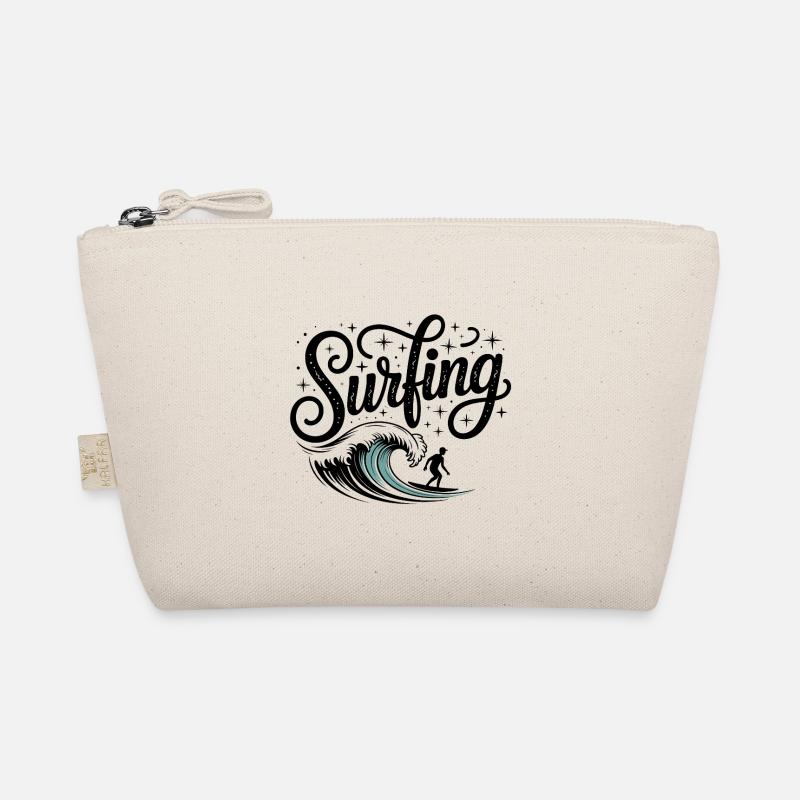 Surfing - Cool Surfer Logo Organic Pouch