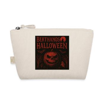 Berthanos Halloween Halloween Pumpkin Design - Bio-Täschchen - Natur - Vorne