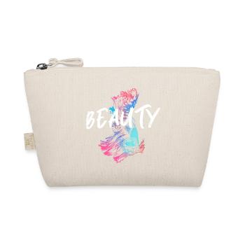 Illustration de betta fish Colorée avec Mot Beauté - Trousse biologique - nature - Devant