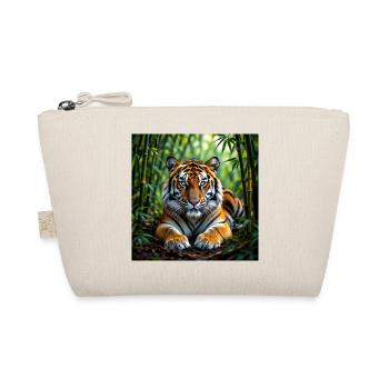 Dschungel-Tiger - Bio-Täschchen - Natur - Vorne