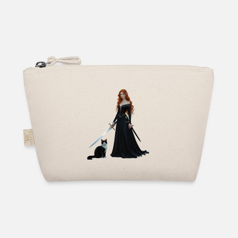 Belle fée princesse et chat Trousse biologique