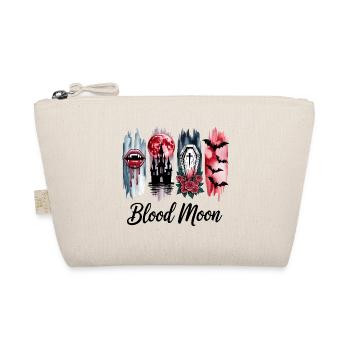 Blutmond 4 ScheibenGothic Halloween Motiv - Bio-Täschchen - Natur - Vorne