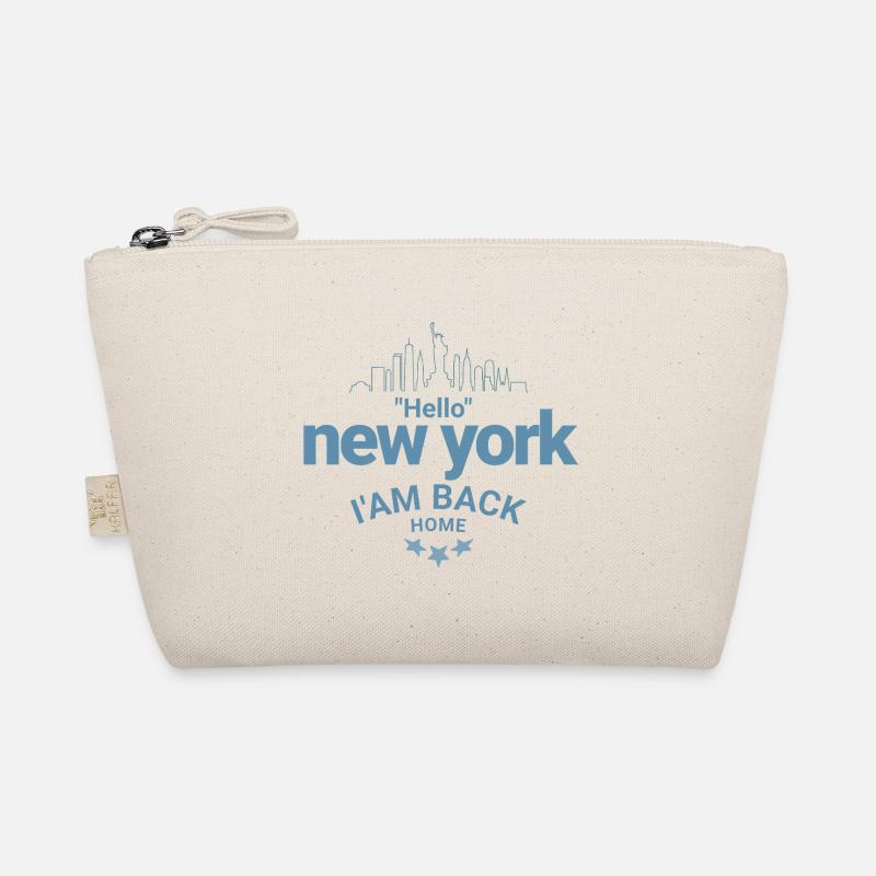 New York Back Home Design Bio-Täschchen