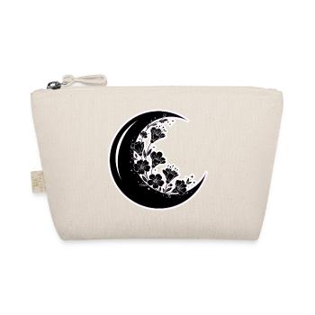 Floral Moon Phase Illustration - Organic Pouch - nature - Front