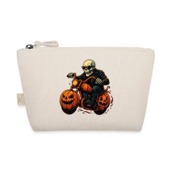 Scary biker - Organic Pouch - nature - Front