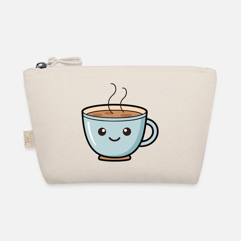 Conception mignonne de tasse à café Kawaii - Trousse biologique - nature