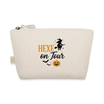 Witch on Halloween Autumn Cut - Organic Pouch - nature - Front
