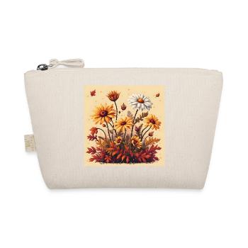 8-Bit Autumn Blooms - Organic Pouch - nature - Front