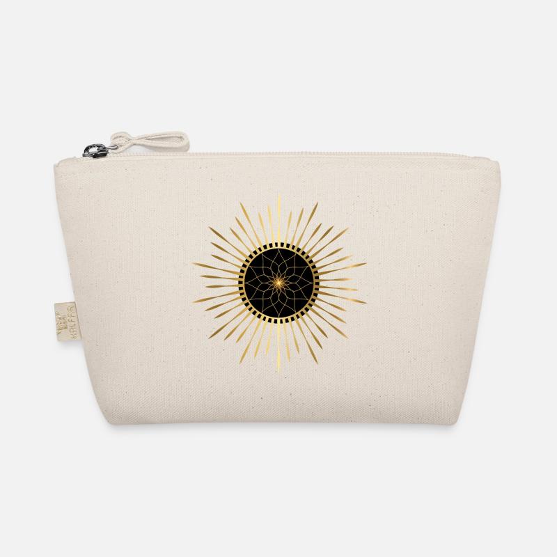 Strahlendes Mandala Bio-Täschchen