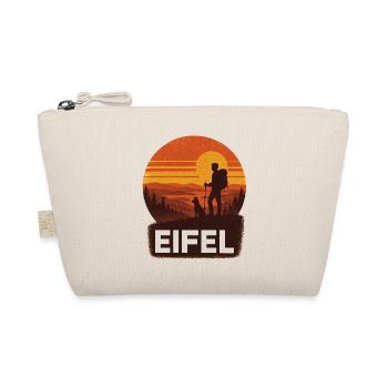 Eifel T-Shirt Wanderlust Natur Berge Outdoor Abent - Bio-Täschchen - Natur - Vorne