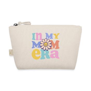 À l’époque de ma maman – Pastel rétro avec fleur - Trousse biologique - nature - Devant
