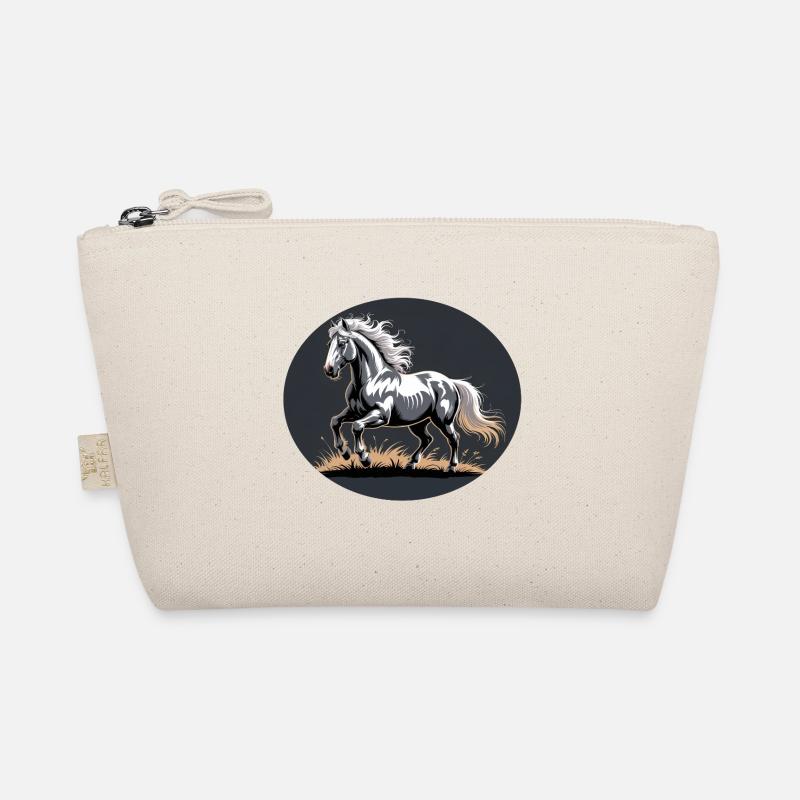 Elégant Silver Trotting Tinker Stallion - Trousse biologique - nature