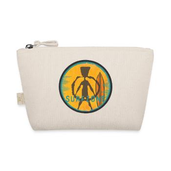 Silhouette de surfeur avec planche de surf - Trousse biologique - nature - Devant