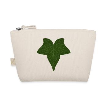 Élégant motif de feuille de lierre vert - Trousse biologique - nature - Devant