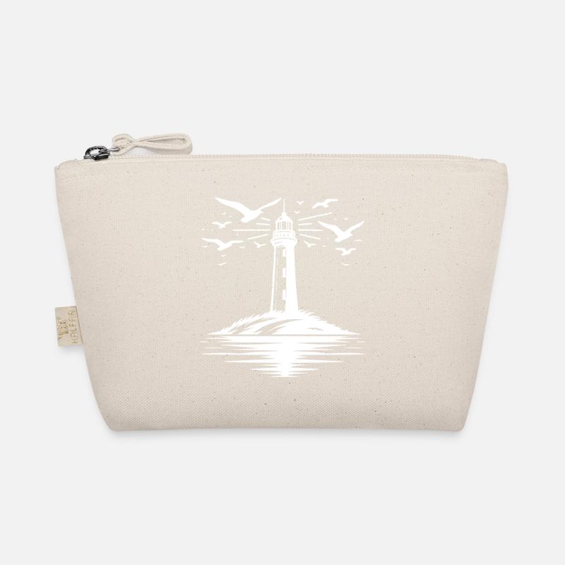 Lighthouse Tattoo Coastal Light for Coast Guard Organic Pouch