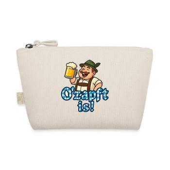 O’zapft is Volksfest, Lustiges Bayern & Bier Shirt - Bio-Täschchen - Natur - Vorne
