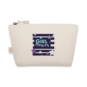 Girl Power Motivations Design - Bio-Täschchen - Natur - Vorne