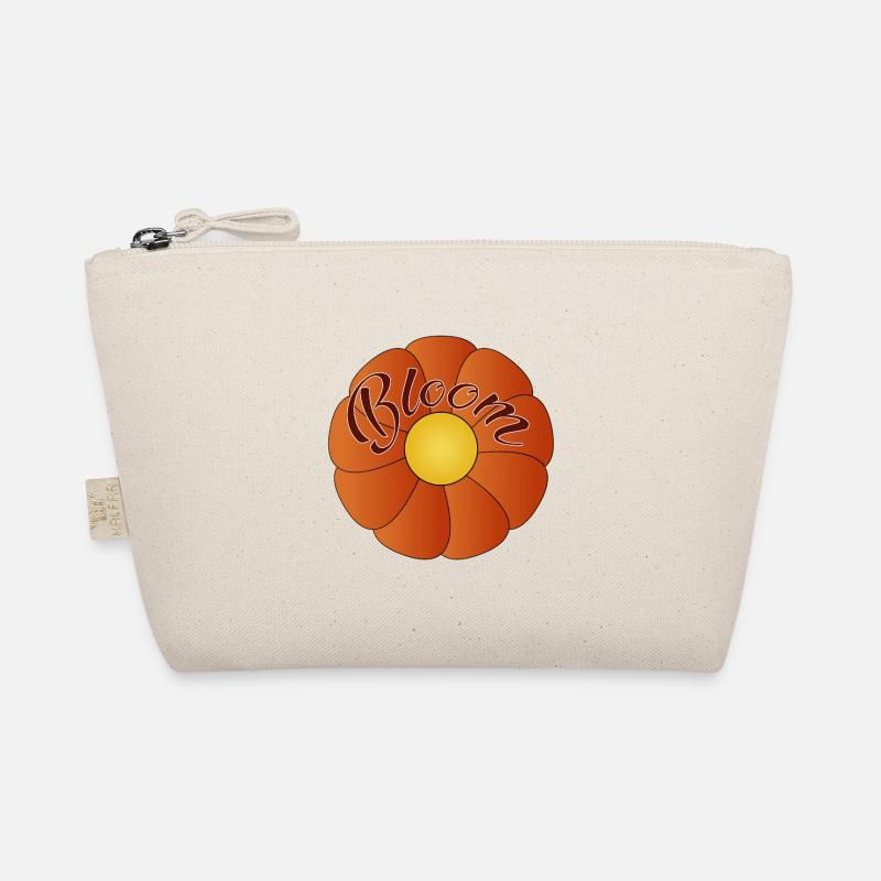 Bloom - simple Flower Design Organic Pouch