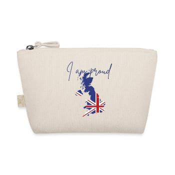 I am English, I am proud  - Trousse biologique - nature - Devant