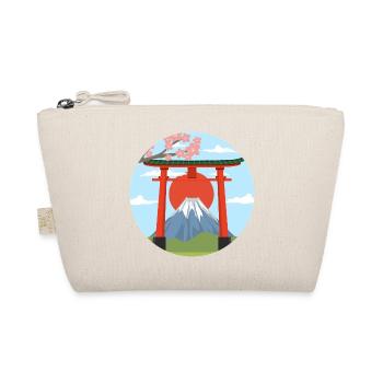 Mont Fuji et Torii Print - Trousse biologique - nature - Devant
