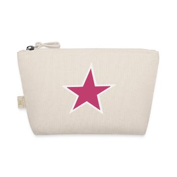 Illustration minimaliste d’étoile rose - Trousse biologique - nature - Devant