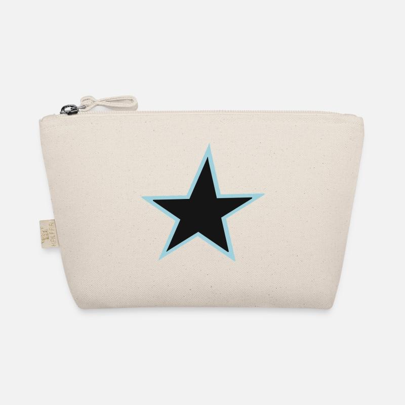 Abstract Colorful Star Drawing Organic Pouch