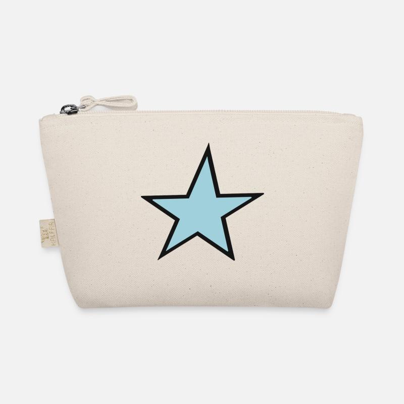 Étoile bleu vif avec bordure noire Trousse biologique