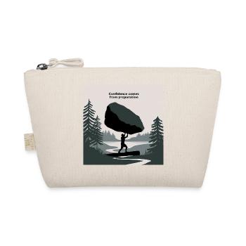 Empowered Balance Nature Success Motivational  - Organic Pouch - nature - Front