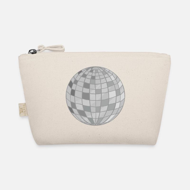 Disco Ball Design Organic Pouch