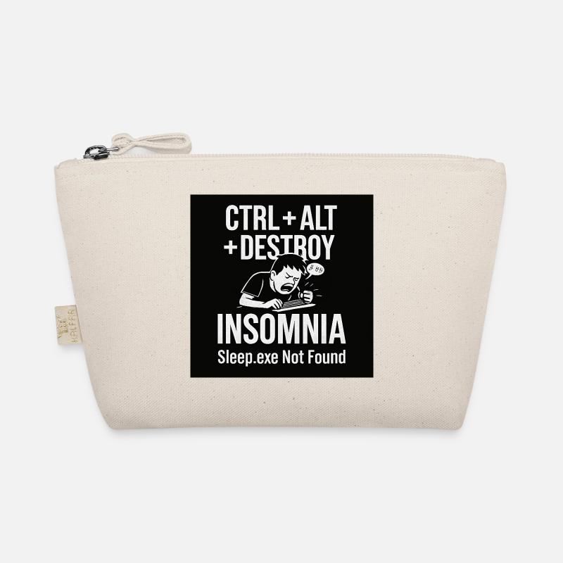 Insomnia Meme Graphic Tee Organic Pouch