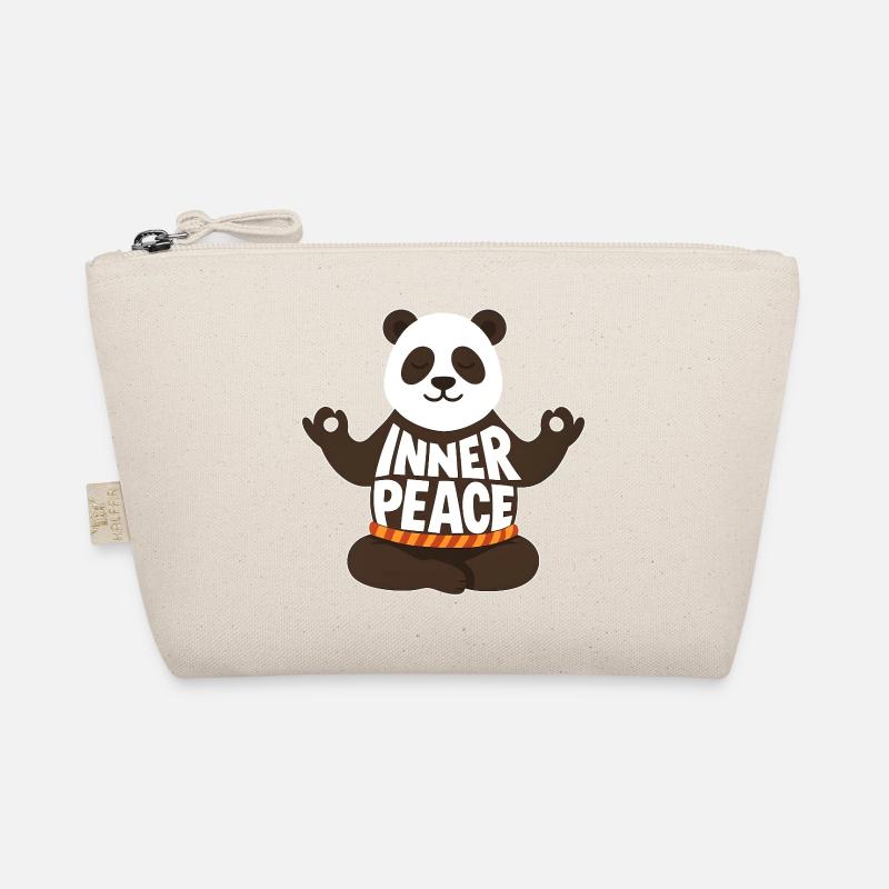 Meditating Panda - Inner Peace Organic Pouch