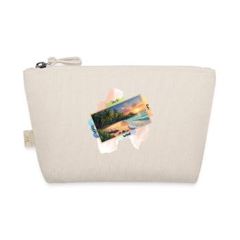 Nature beach picture cute summer design - Organic Pouch - nature - Front